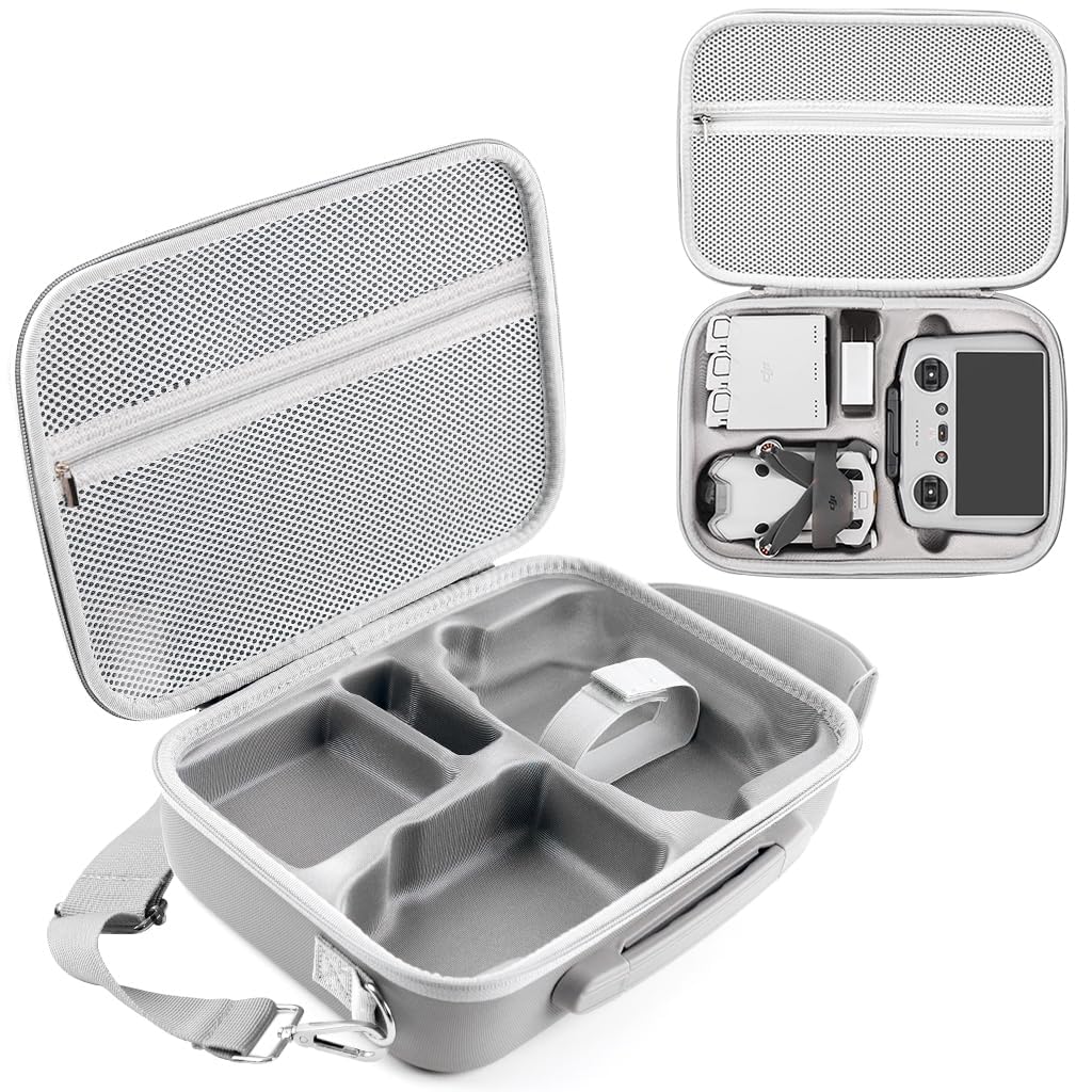 ZORBES Carrying Case for DJI Mini 4 Pro, Mini 4 Pro RC 2 Case, Storage Case for DJI Mini 4 Pro Accessories with Shoulder Strap, Portable Travel Case for DJI Mini 4 Pro and DJI RC 2 Controller Accessories Bag ZORBES Carrying Case for DJI Mini 4 Pro, Mini 4 Pro RC 2 Case, Storage Case for DJI Mini 4 Pro Accessories with Shoulder Strap, Portable Travel Case for DJI Mini 4 Pro and DJI RC 2 Controller Accessories Bag